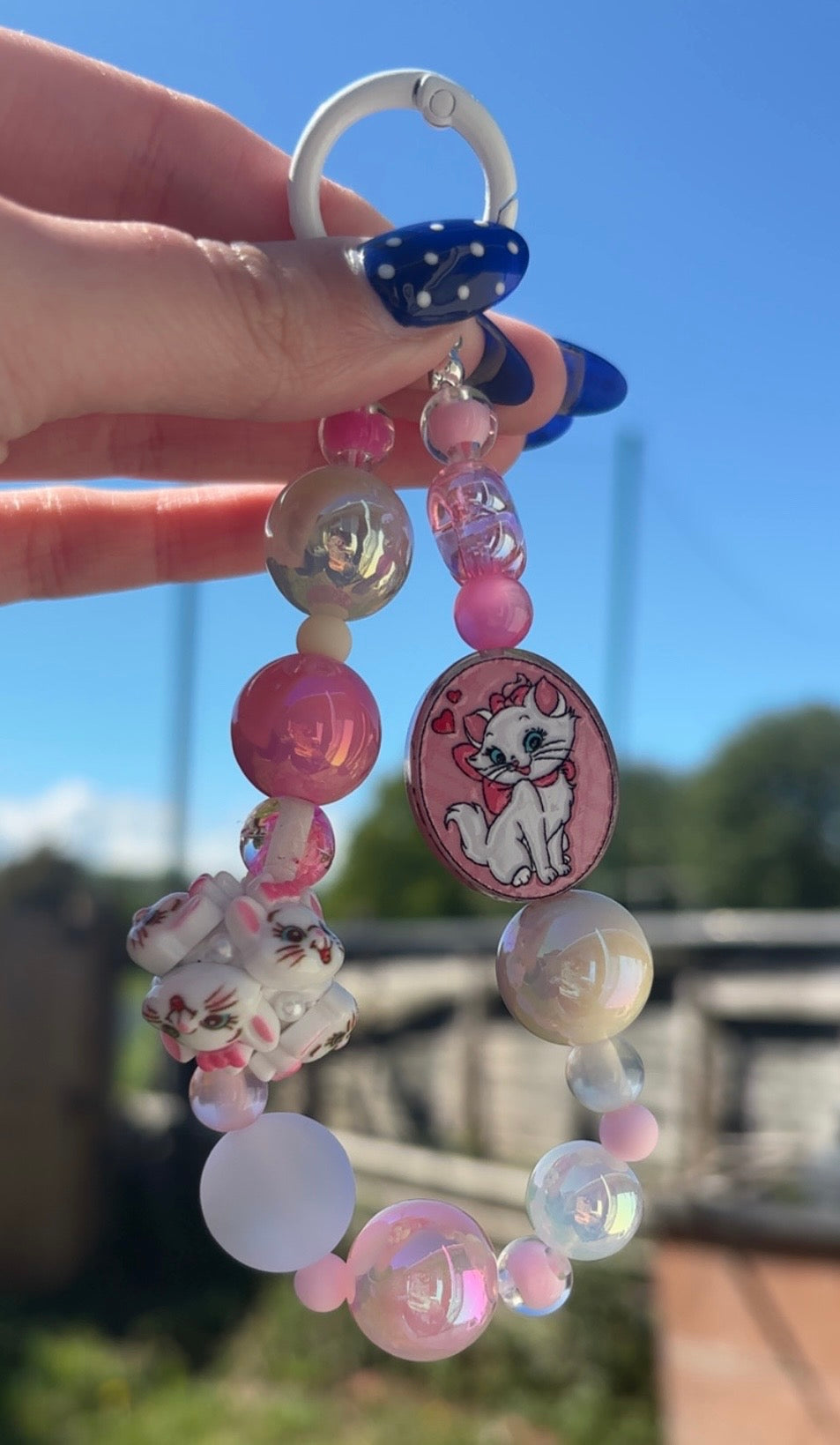 Marie kitty charm