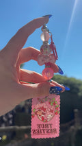 Strawberry bestie beaded bar 🍓
